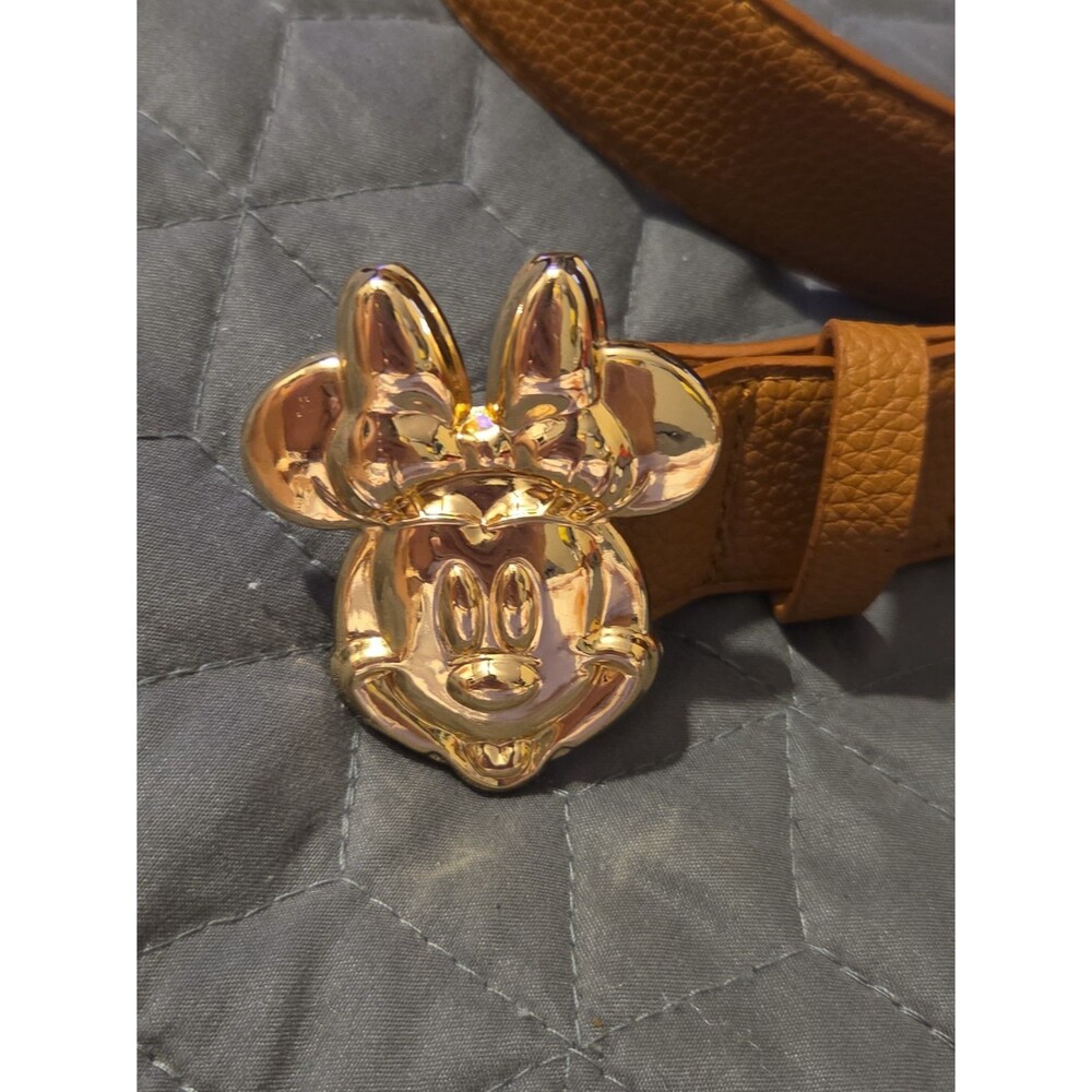 Women's Minnie Mouse Brown Belt Size M/L New Without Tags